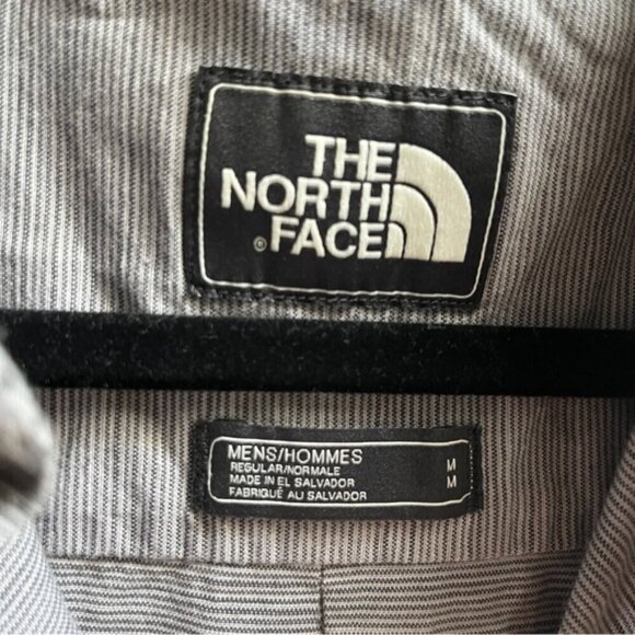 North Face short sleeve button down shirt Sz M - Picture 4 of 7